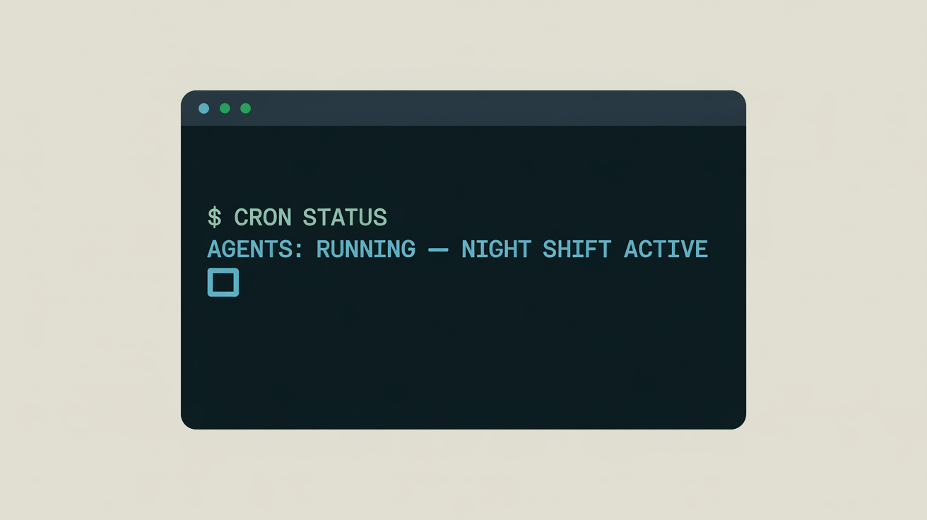 The Agents Do The Night Shift