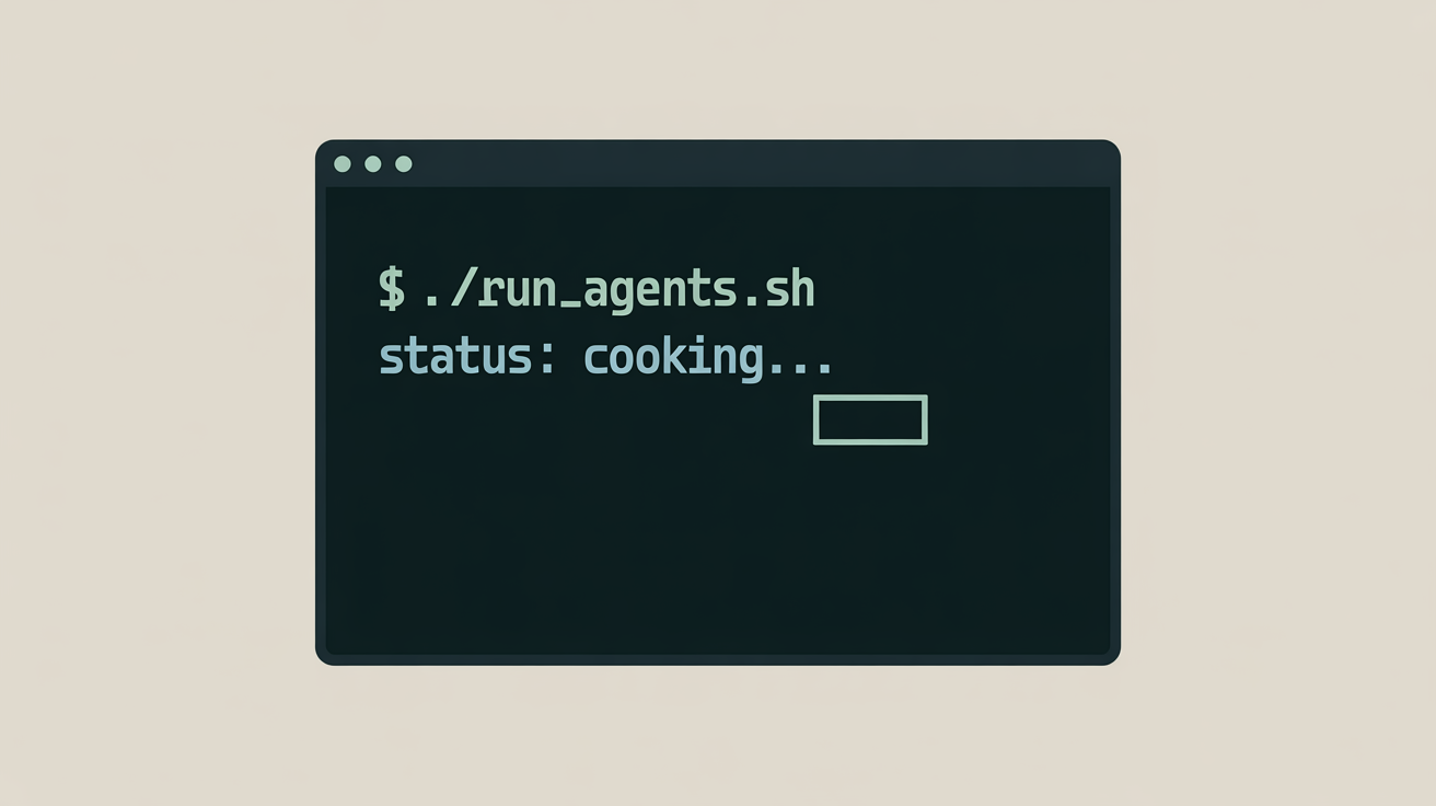 I Let The Agents Cook